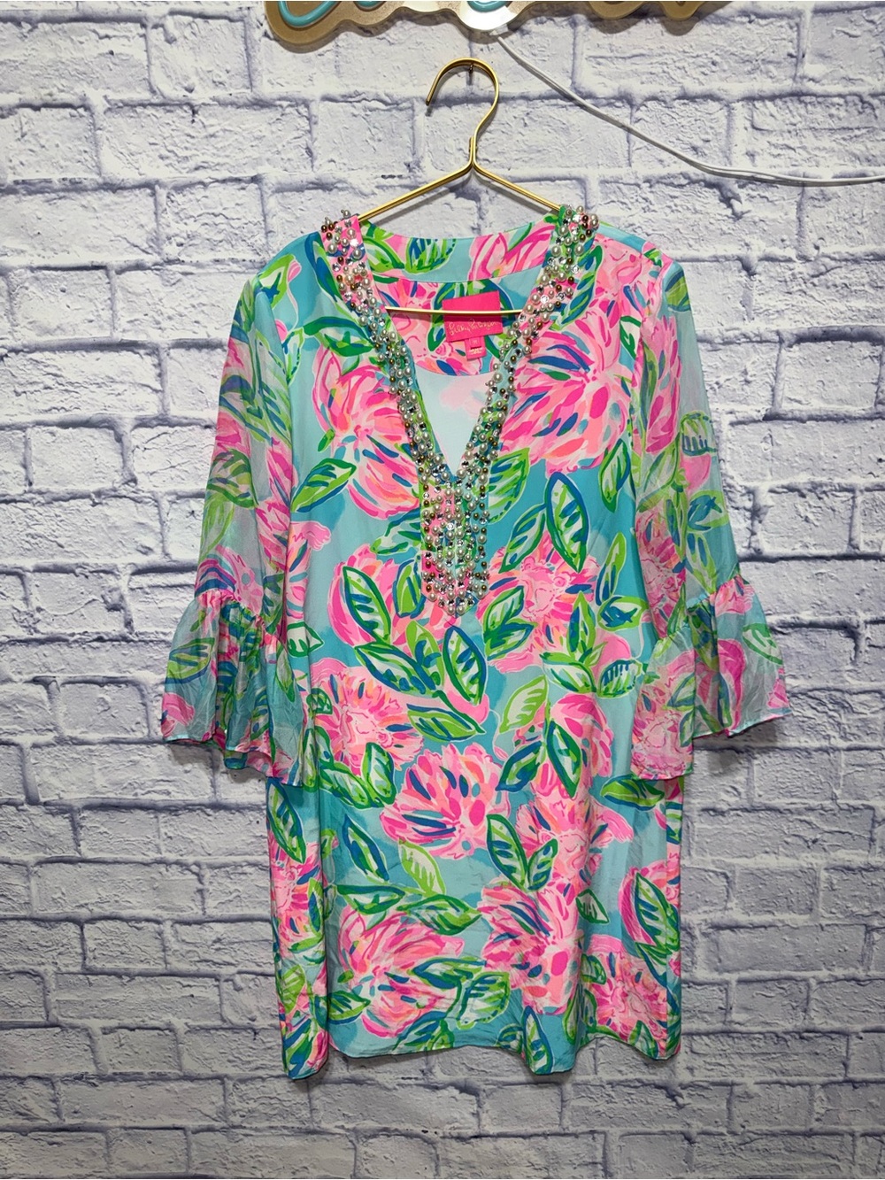 Lilly Pulitzer Elenora Silk Dress – M
